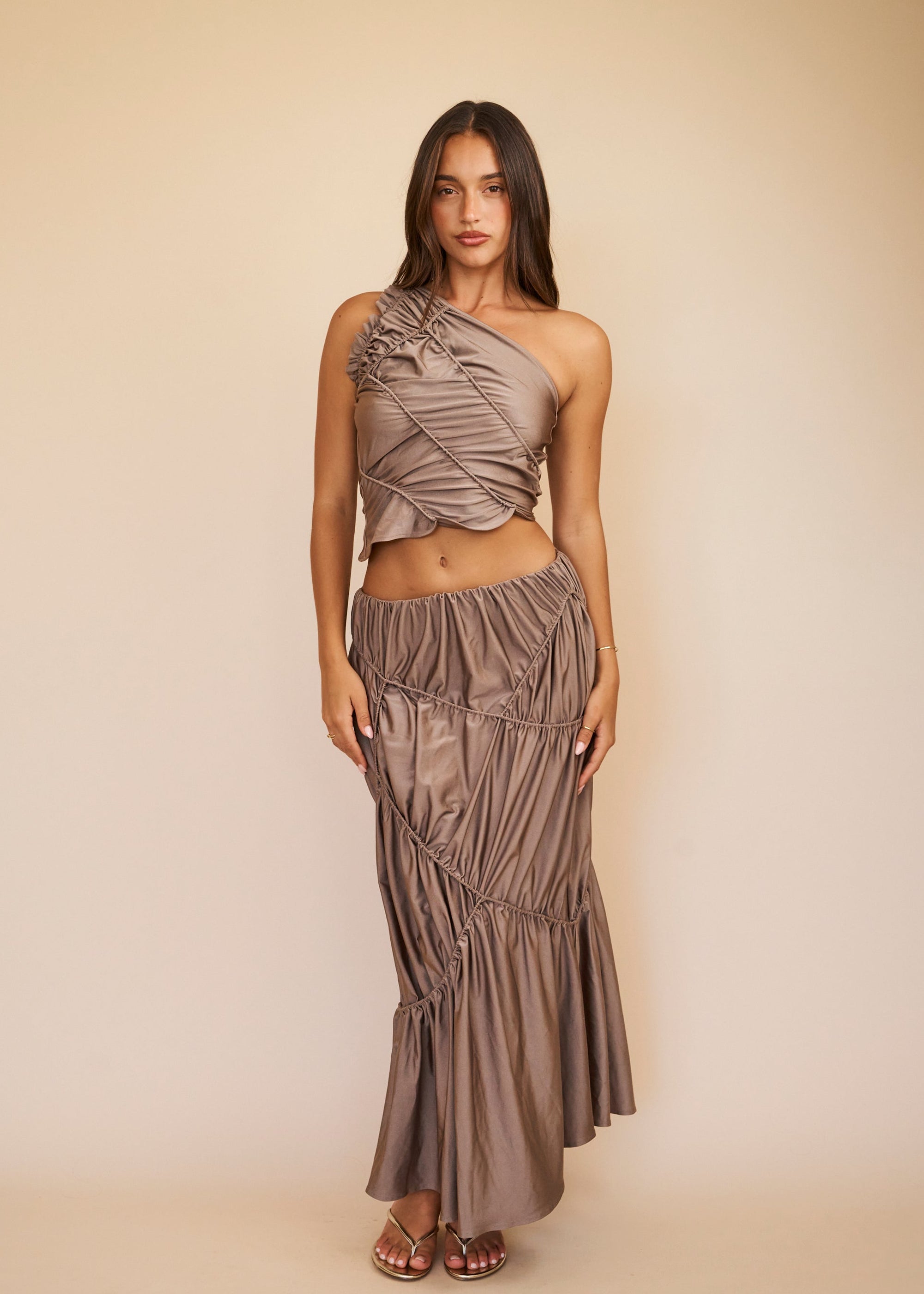 Mocha two piece set