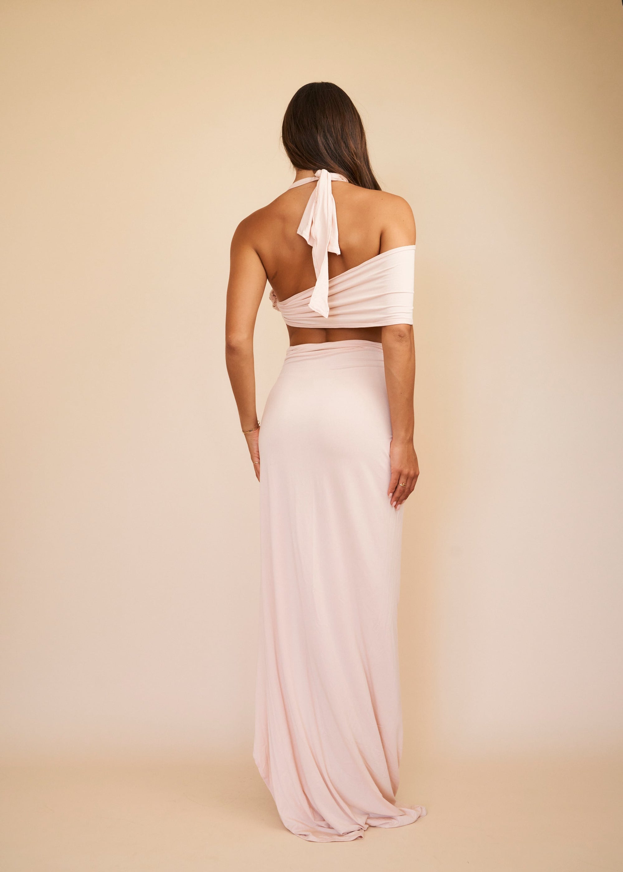 halter neck tie top 