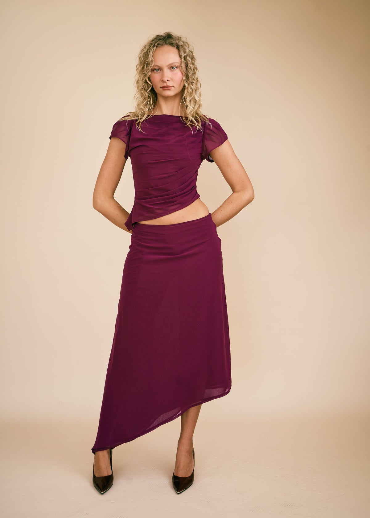 PALOMA SKIRT BOYSENBERRY