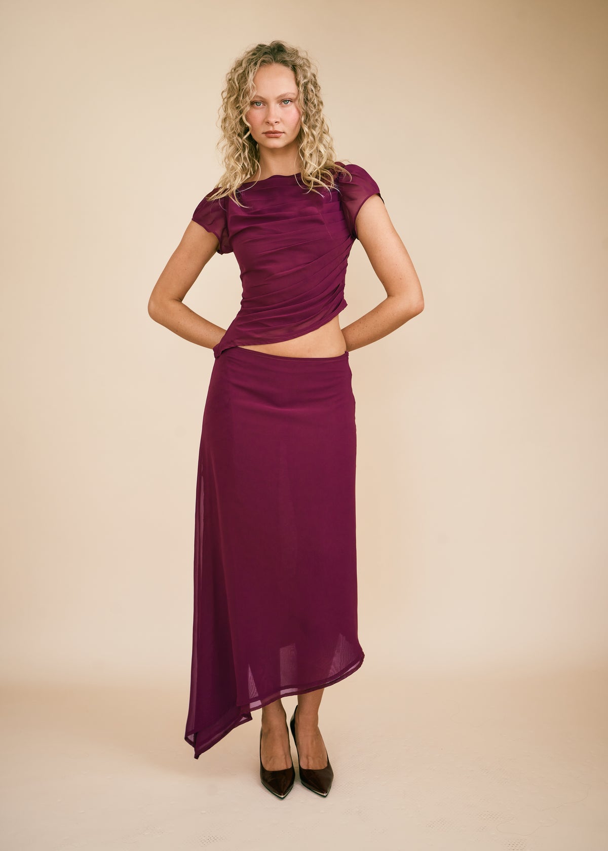PALOMA SKIRT BOYSENBERRY
