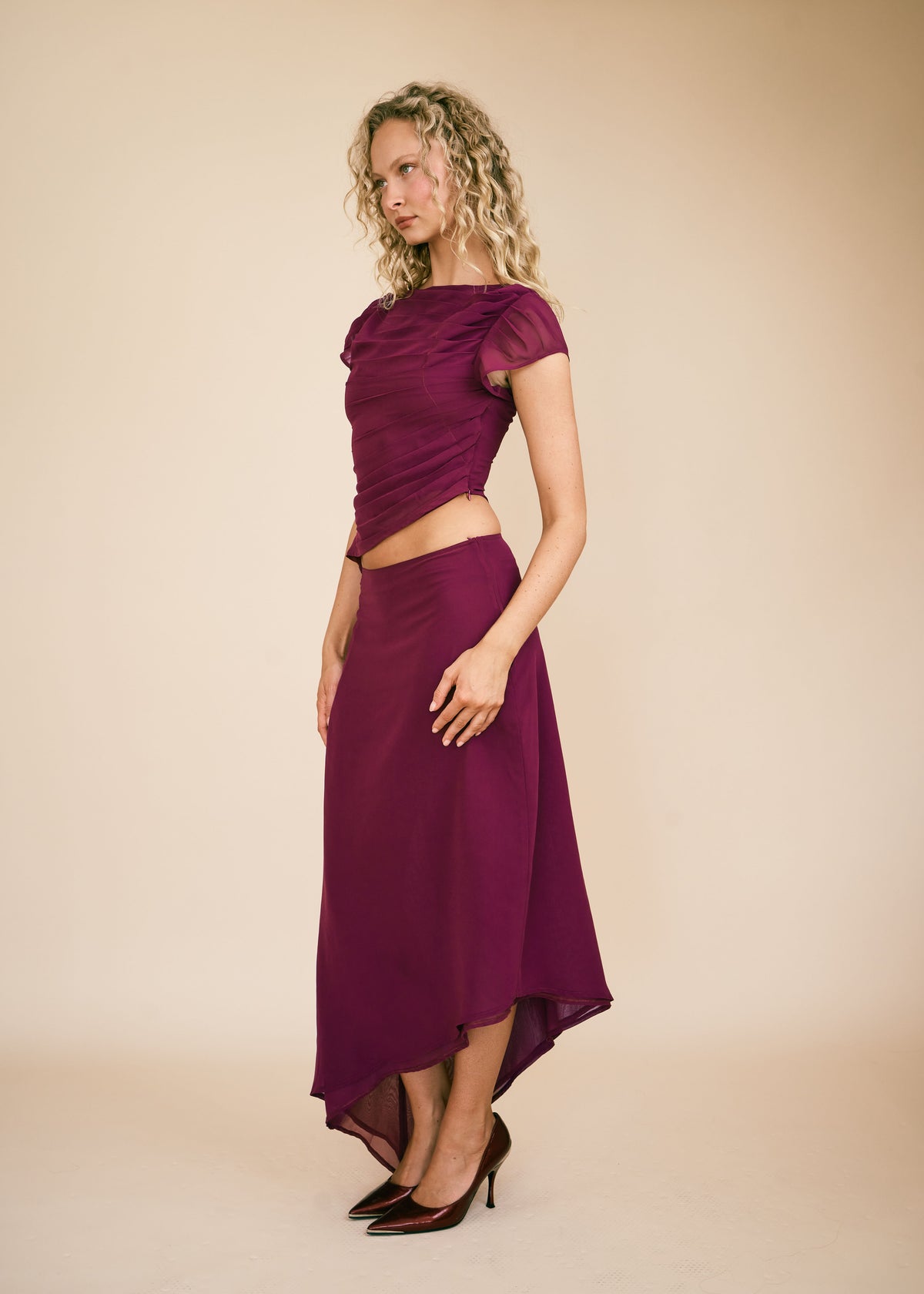 PALOMA SKIRT BOYSENBERRY