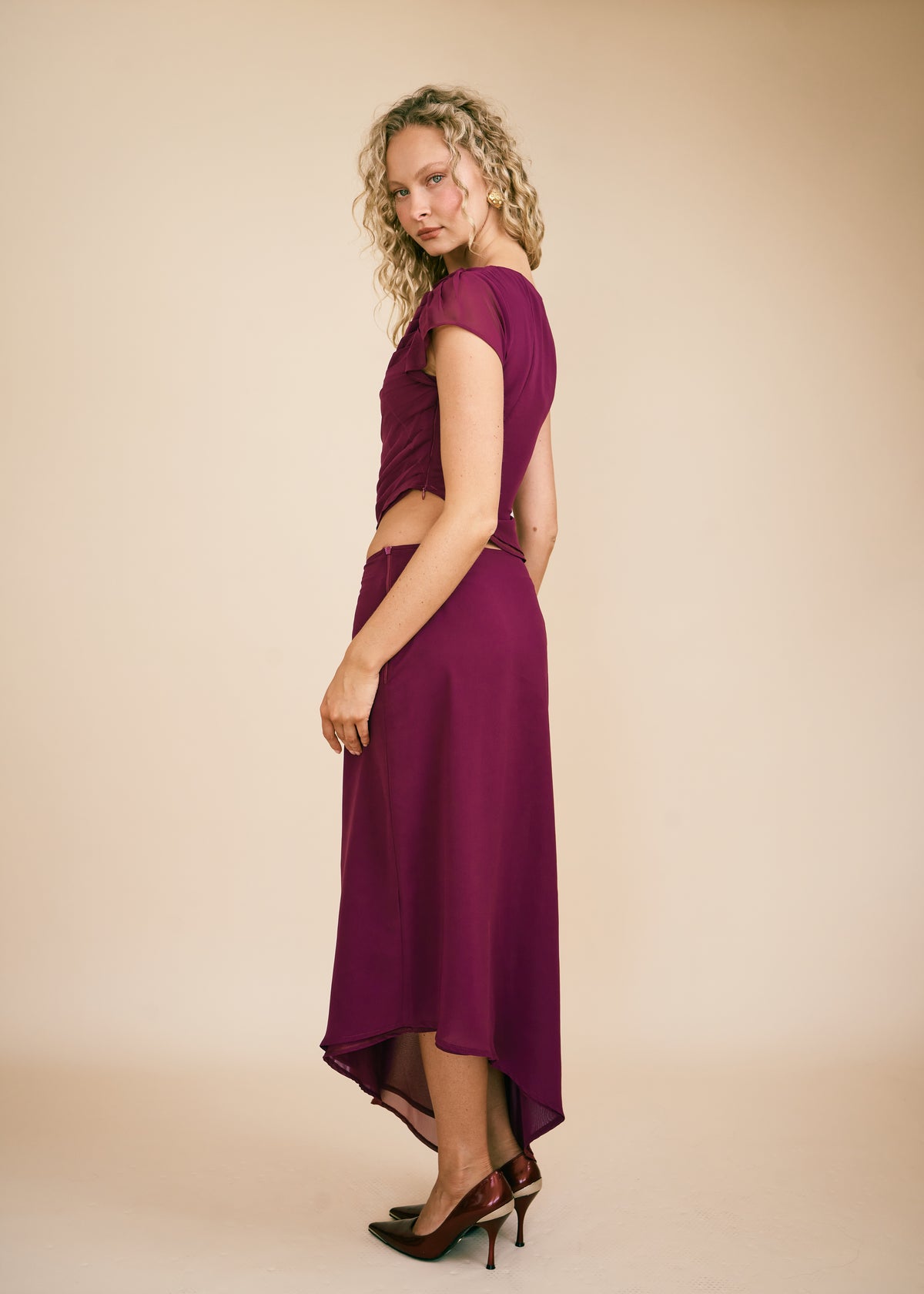 PALOMA SKIRT BOYSENBERRY