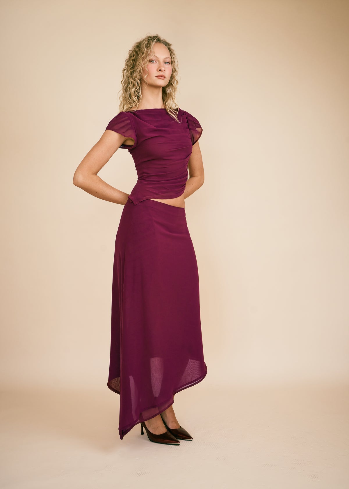 PALOMA SKIRT BOYSENBERRY