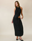 black evening skirt