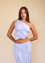 Lilac one shoulder top 